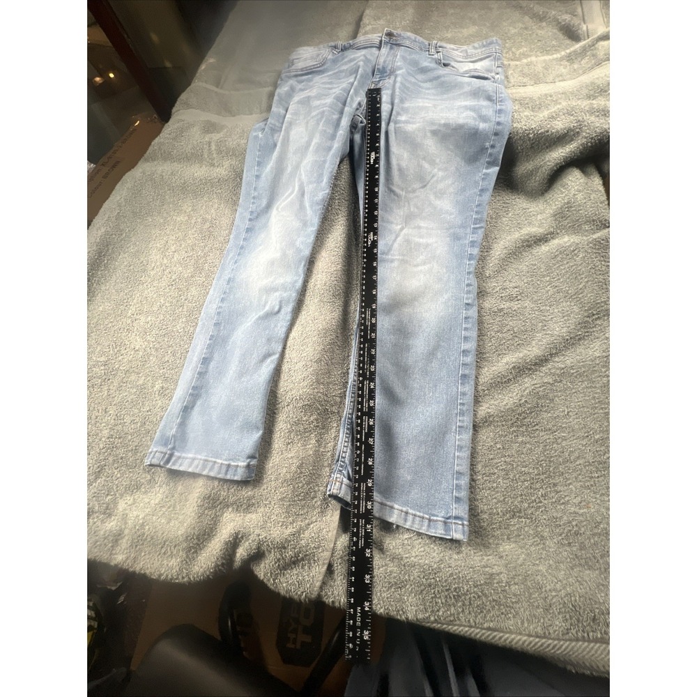The Perfect Jeans Nyc Slim Fit Mens Size 40x30 Medium Wash Denim Pants‎ Stretch - Picture 7 of 14